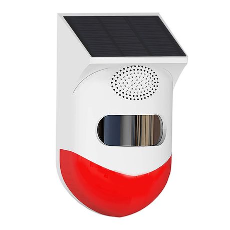 outdoor motion alarm siren