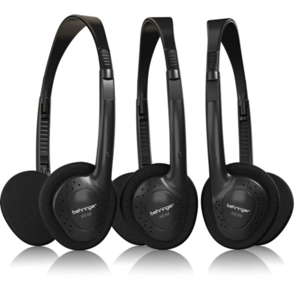 Behringer HO 66 3 Pack Studio Headphones