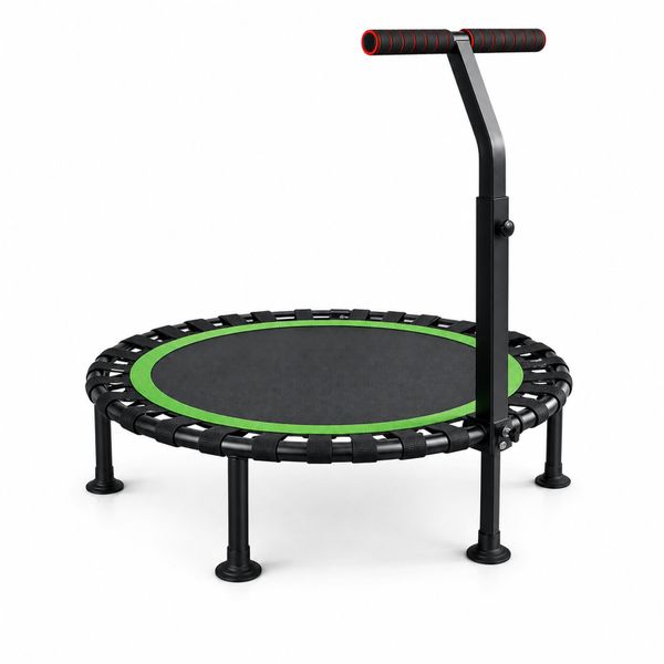 40 in Round Foldable Trampoline for Kids Fitness