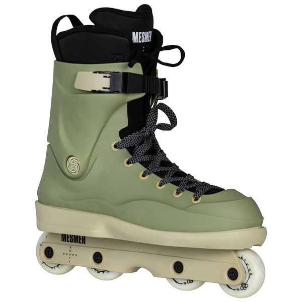 Mesmer Throne Dominic Bruce Aggressive Inline Skates- Green