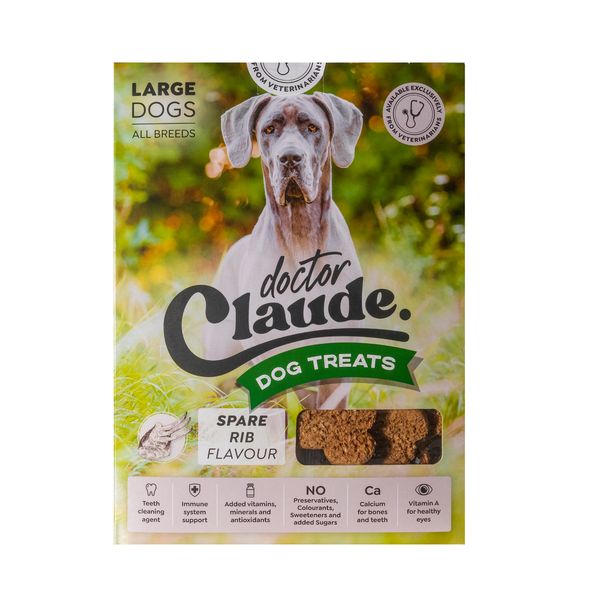 Doctor Claude Spare Rib Flavour Large Dog Treats
