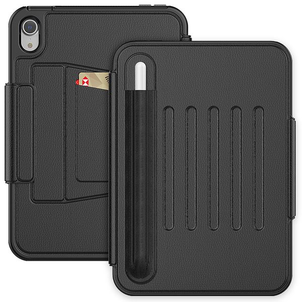 CellTime LeatherBlazer Shockproof Rugged Cover for iPad Mini 7 (A17 Pro)