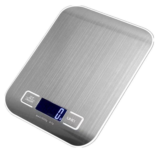 Businerg Multifunction Digital 5kg Slim Line Kitchen Baking Scale