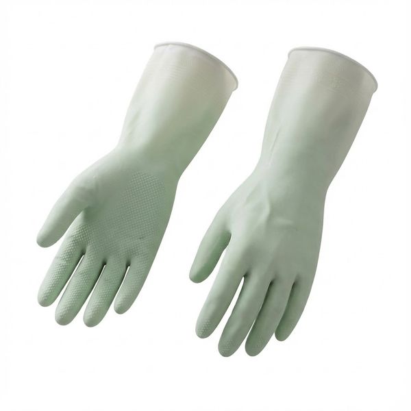 Large Sized Dishwashing Gloves - Green