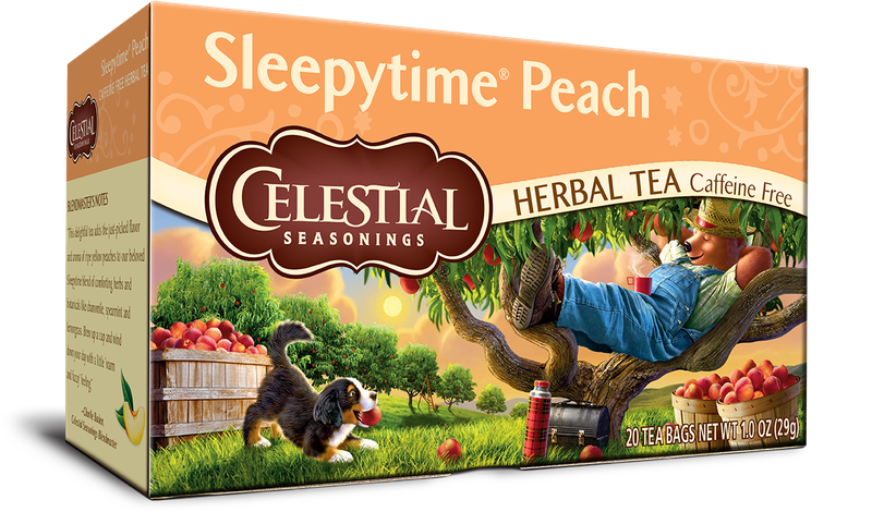 Celestial Seasonings - Sleepytime Peach Herbal Tea