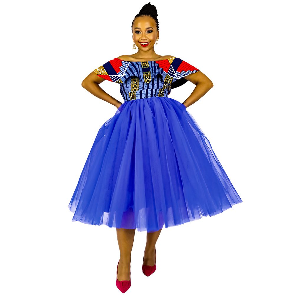 Africa Fashion House Royal Tutu Tutu Print Dress | Shop Today. Get it ...