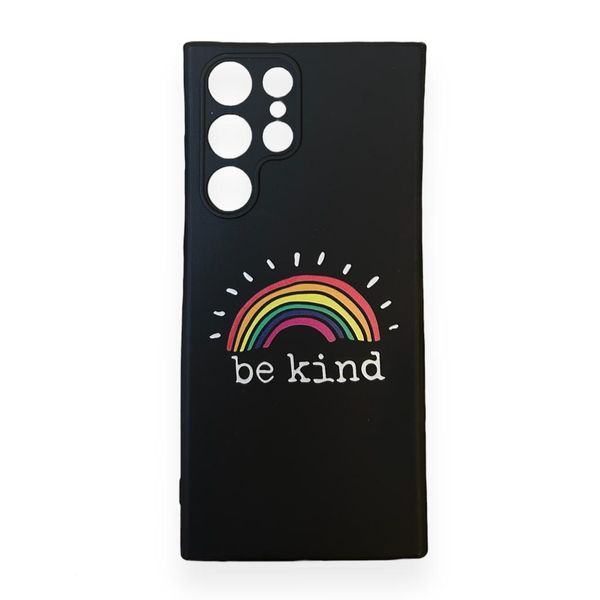 AMA Be Kind Rainbow Silicon Protective Case For Samsung S22 Ultra