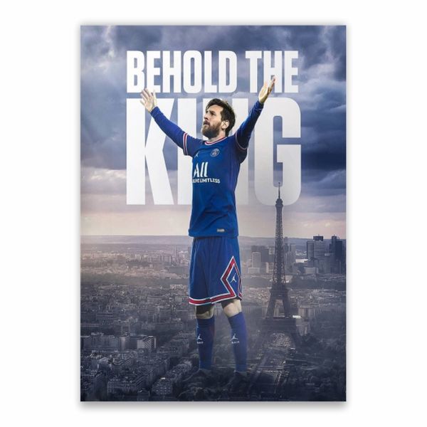 Messi In Paris Poster - A1