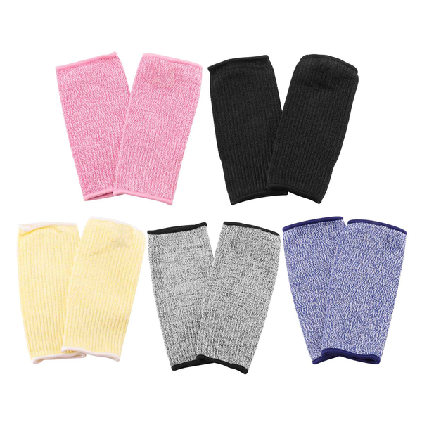 Cut and Burn Resistant Sleeves for Thin Skin and Bruising- 21CM - 5 pairs
