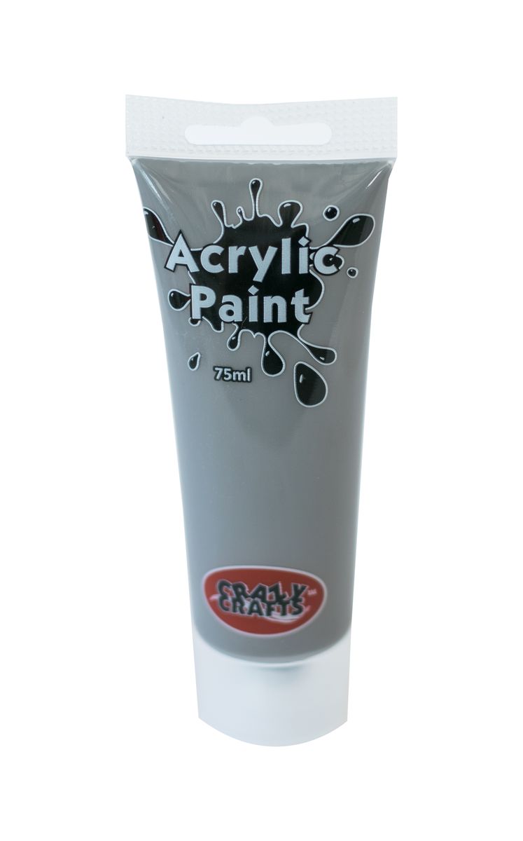 Crazy Crafts Acrylic Paint Silver Shop Today. Get it Tomorrow