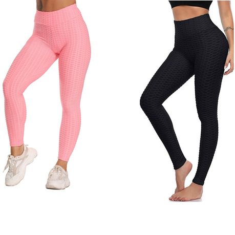 2 x Scrunch Booty Leggings Honeycomb Bubble Bum Yoga Pants Tights, Shop  Today. Get it Tomorrow!