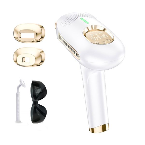 Painless IPL Laser Hair Removal 3-in-1 Device - 999K Flashes, Ice-Cooling