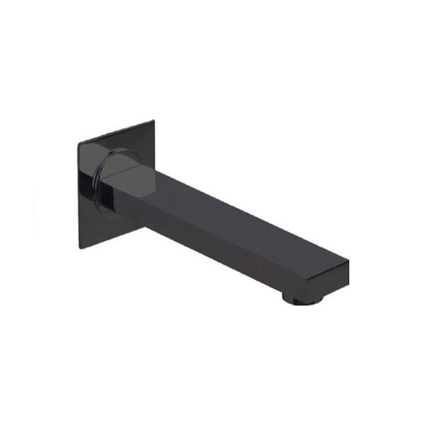 Blu Motion Bath Spout Square Black