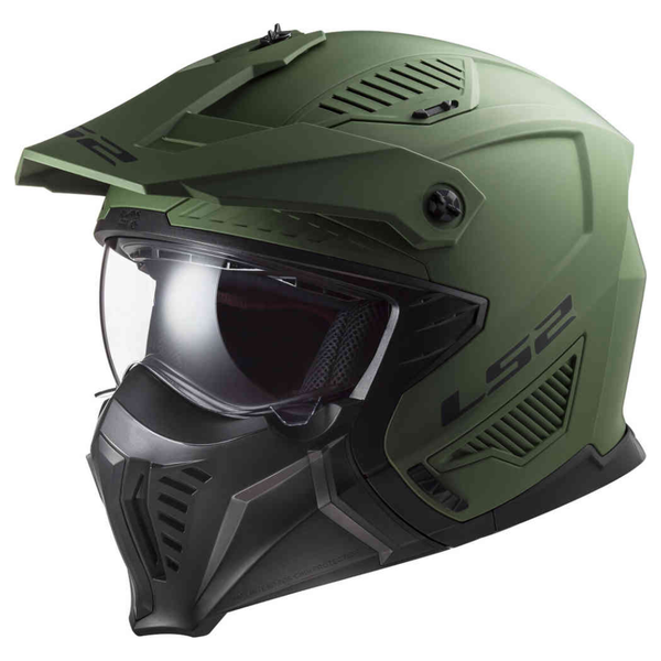 LS2 OF606 Drifter Matt Military Green Helmet