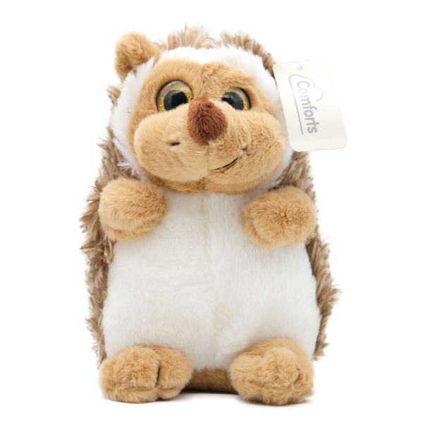 Jenam Plush Hedgehog Soft Toy - 19cm Weighted Comfort Teddy