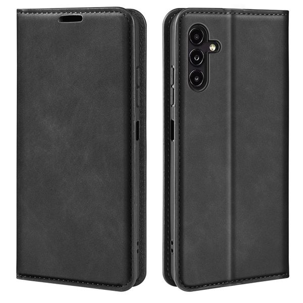Cover For Samsung Galaxy A04s - Flip Leather Wallet Magnetic Case
