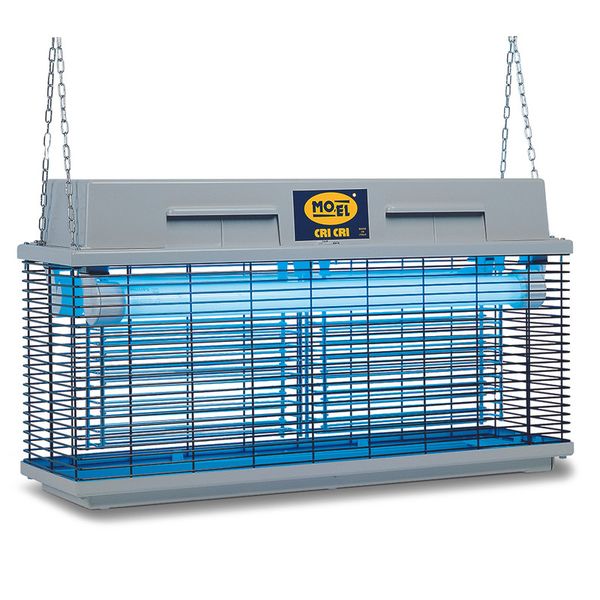 MO-EL Powerful insect killer with two UV-40W lamps. Made in Italy (M-308E)