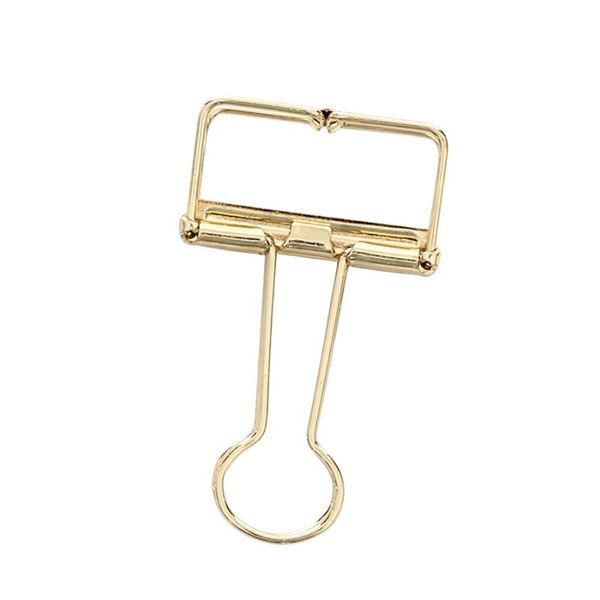 iKids Hollow Binder Clip Gold