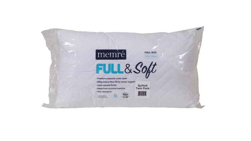 Memre Full &amp; Soft Quilted Twin Pack Pillow