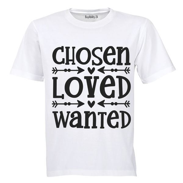 Loved - Wanted - Kids T-Shirt - White image