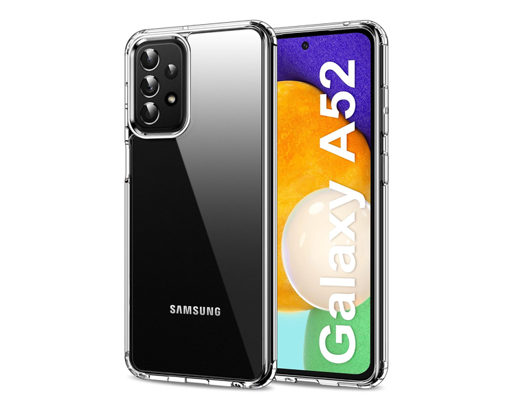 Clear Slim TPU, Shockproof Case Compatible with Samsung Galaxy A52