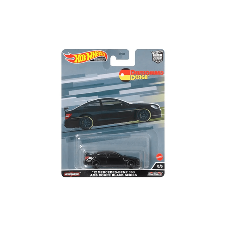 ‘12 Mercedes-Benz C63 AMG Coupe Black Series store CHASE Hotwheels Premium (Lot of 2)