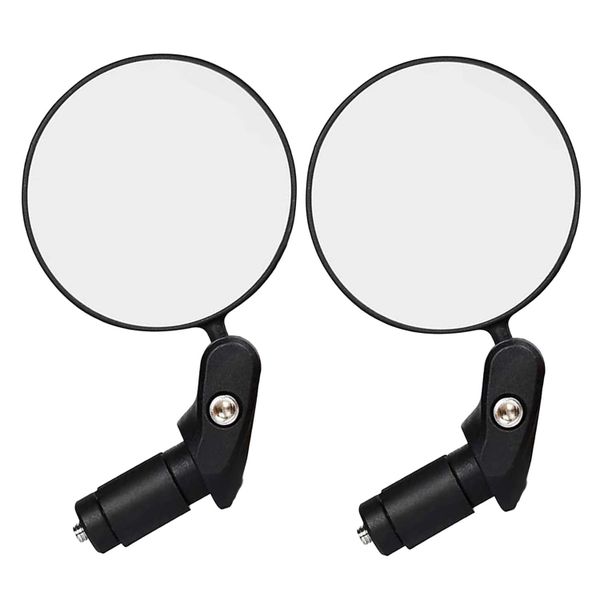 Adjustable 360 Rotatable Bicycle Mirror for Handlebars Set Of 2