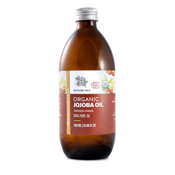 Jojoba Oil by Botanik Oils | Cold-pressed and Organic - 500ml