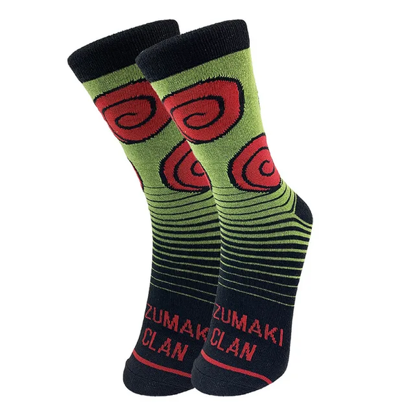 Naruto Uzumaki Clan Socks