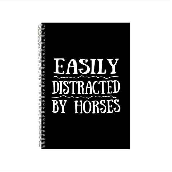 Horse Notebook Equestarian Gift Idea A4 Notepad Pad 32