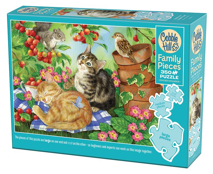 Cobble Hill Under the Cherry Tree 350 Piece Family Puzzle