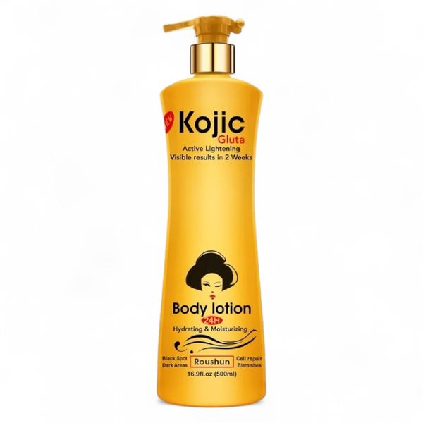 Roushun Kojic Acid Glute 24Hour Moisturizing Brightening Body Lotion 500ml