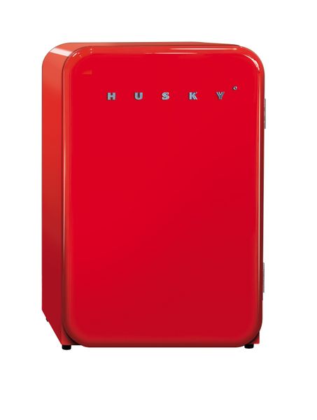 Husky - 110L Undercounter Retro Fridge | Red