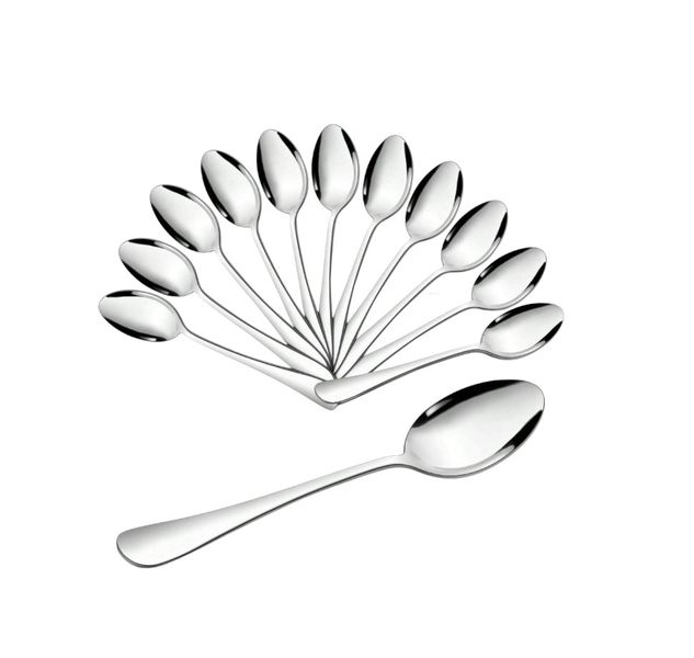 12 Piece - Stainless Steel Mini Tea Spoons