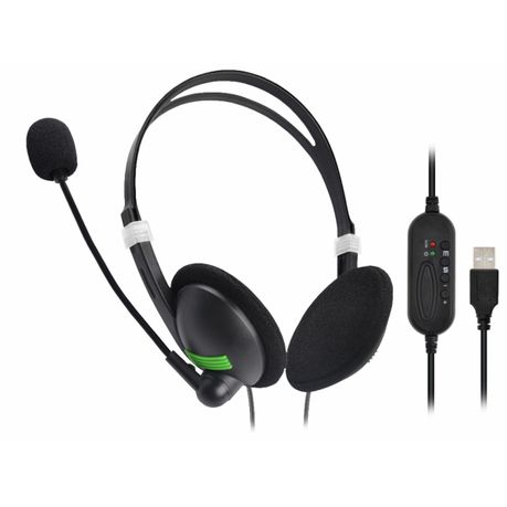 HS740 Headset USB Compact Remote Black