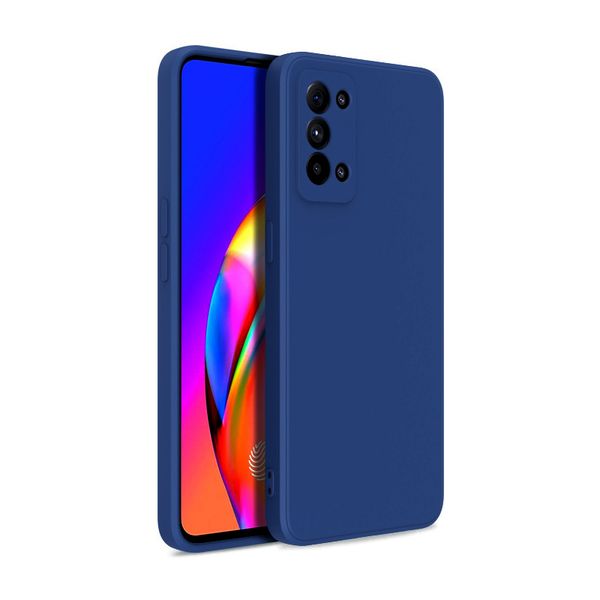 Unibright Silicone TPU Cover Compatible with Oppo Reno5 5G - Matte Blue