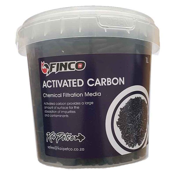 Finco Bone Carbon Filter Media 1L Bucket