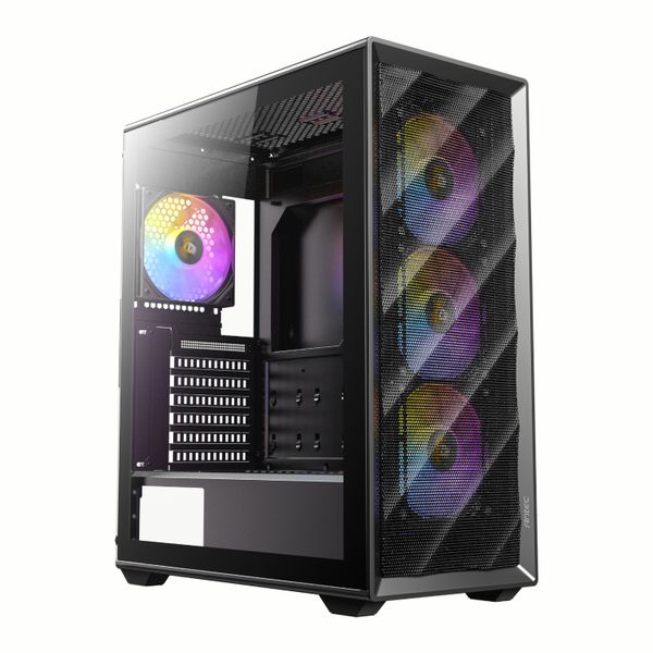 Antec AX85 ARGB ATX Mid-Tower Gaming Chassis - Black