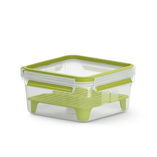 Emsa Clip &amp; Close Sandwich Box With Insert 1.3Lt