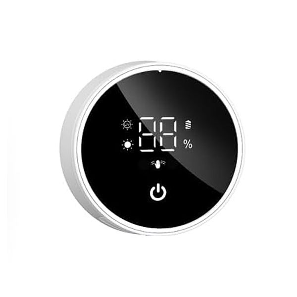 UV Toothbrush Cleaner Holder Wall Mounted with LED Smart Screen