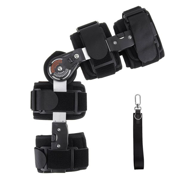 Adjustable Hinged Stabilizer Support Fitness Run Knee Brace-Leg Stabilizers