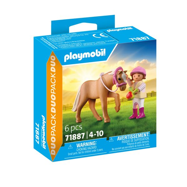 Playmobil Horses of Waterfall - Girl with Pony - 6 Pieces