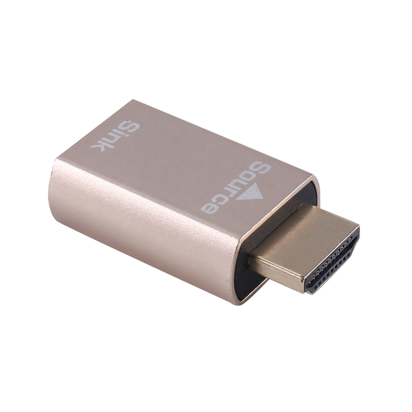 HDMI-Compatible Lock Screen Signal Holder KVM HDMI2.0 Virtual Adapter