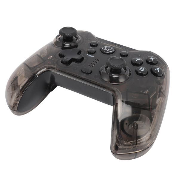 RGB Wireless Controller Compatible with Switch Lite Translucent Black