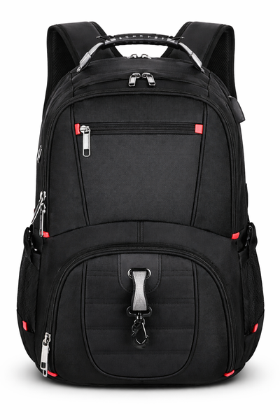 Waterproof 17 Inch Laptop Backpack With USB Charging Port