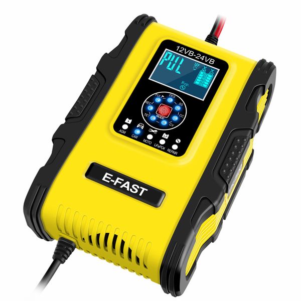 12V 12A - 24V 6A 7 Stage Pulse Repair Lcd Battery Charger