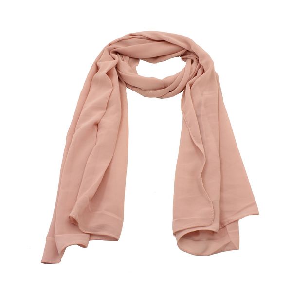 Blackcherry Plain Chiffon Scarf