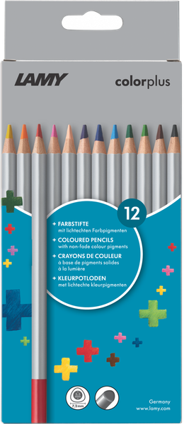 Lamy Colourplus Colour Pencils Cardboard Box 12 Pc