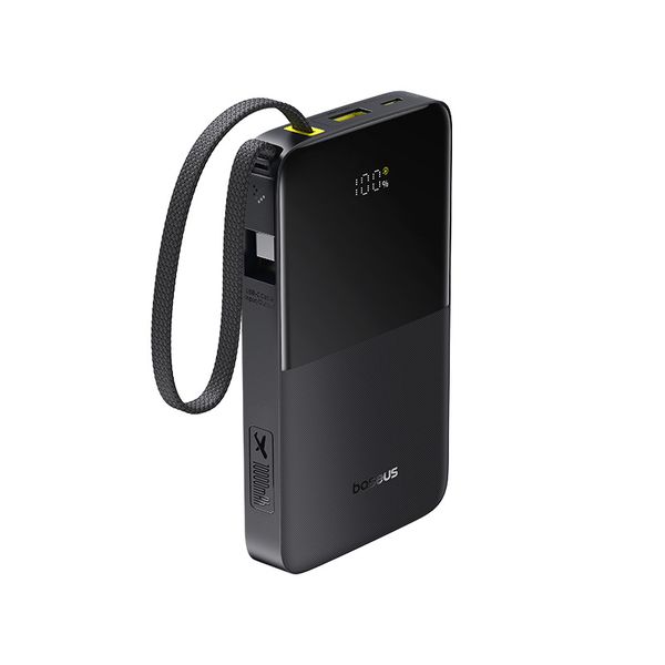Baseus EnerFill FC51 Bipow2 Pro with Built-in Cable 10000mAh 22.5W - Black