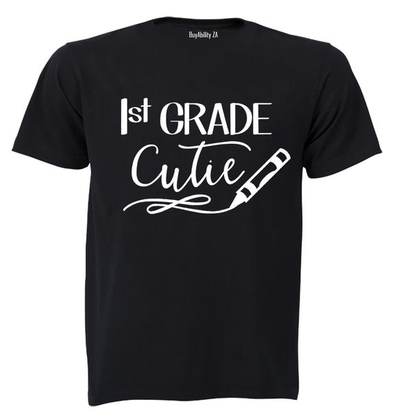 1st Grade Cutie - White